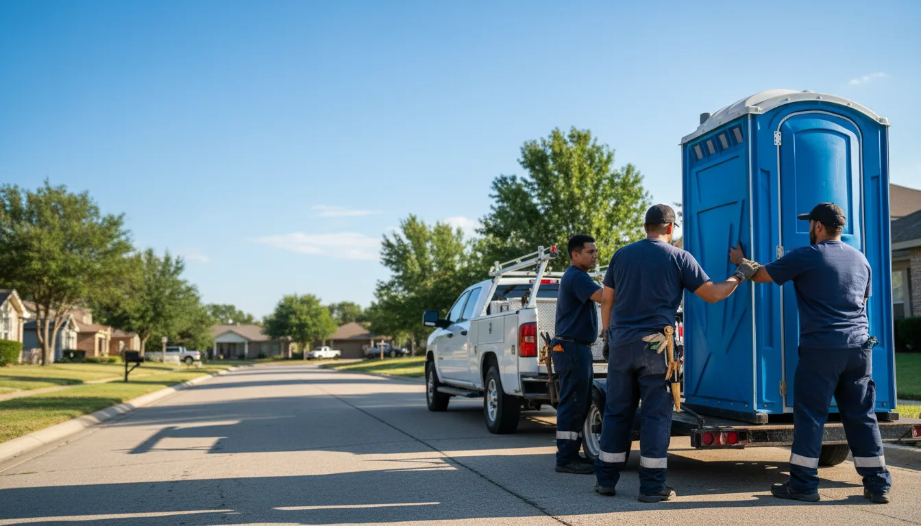 Portable Toilet Rental in Folsom, CA near me